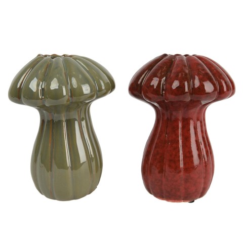 FUNGO CERAMICA 2 COLORI PORTAFIORE H.16.5